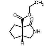 CAS#: 690982-19-5， Ethyl (3aR,6aR)-3-oxohexahydrocyclopenta[c]pyrrole-3a(1H)-carboxylate