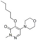 CAS#: 69123-83-7， 2-Methyl-5-Morpholino-4-Pentyloxy-3(2H)-Pyridazinone