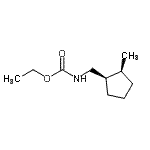 CAS#: 69131-29-9， Ethyl {[(1R,2S)-2-methylcyclopentyl]methyl}carbamate