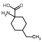 CAS#: 69164-36-9， 1-Amino-4-ethylcyclohexanecarboxylic acid