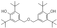 结构式 CAS# 6922-60-7, 4,4'-[氧基二(亚甲基)]二[2,6-二叔丁基-苯酚]