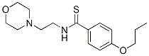 CAS#: 69353-30-6， N-(2-Morpholinoethyl)-4-Propoxybenzothioamide
