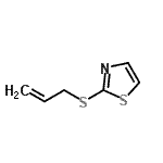 CAS#: 69390-07-4， 2-(Allylsulfanyl)-1,3-thiazole