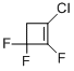 structure of CAS# 694-62-2, 1-Chloro-2,3,3-Trifluorocyclobutene;1-Chloro-2,3,3-Trifluoro-Cyclobutene