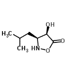 CAS#: 694427-46-8， (3S,4R)-4-Hydroxy-3-isobutyl-1,2-oxazolidin-5-one