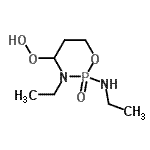 CAS#: 694439-68-4， 3-Ethyl-2-(ethylamino)-2-oxido-1,3,2-oxazaphosphinan-4-yl hydroperoxide