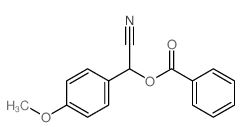 CAS#: 6948-58-9， alpha-(Benzoyloxy)-4-Methoxybenzeneacetonitrile