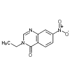 CAS#: 695199-01-0， 3-Ethyl-7-nitro-4(3H)-quinazolinone