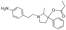 CAS#: 69552-00-7， 1-(4-Aminophenethyl)-2-Methyl-3-Phenylpyrrolidin-3-Ol Propionate