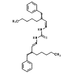 CAS#: 6956-34-9， N''-[(1E)-2-Benzylideneheptylidene]-N'''-[(1Z)-2-Benzylideneheptylidene]Thiocarbonohydrazide