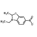 CAS#: 695810-73-2， 3-Ethyl-2-methyl-6-nitro-2,3-dihydro-1,3-benzothiazole