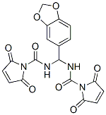 CAS#: 6959-98-4， N-[Benzo[1,3]Dioxol-5-Yl-[(2,5-Dioxopyrrole-1-Carbonyl)Amino]Methyl]-2,5-Dioxo-Pyrrole-1-Carboxamide