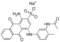 CAS#: 69658-24-8， Sodium 4-[[3-(Acetylamino)-4-Methylphenyl]Amino]-1-Amino-9,10-Dihydro-9,10-Dioxoanthracene-2-Sulphonate