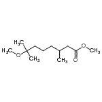 CAS#: 69687-76-9， Methyl 7-methoxy-3,7-dimethyloctanoate