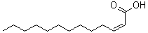 structure of CAS# 6969-16-0, 2-Tridecenoic Acid;2-Tridecenoic Acid;Nsc66204