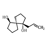 CAS#: 697286-70-7， (1R,5R,6R)-1-Allylspiro[4.4]nonane-1,6-diol