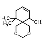 CAS#: 69745-74-0， 7,11,11-Trimethyl-2,4-dioxaspiro[5.5]undec-8-ene