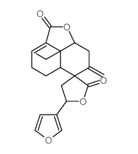CAS#: 69749-00-4， (3S,5S,5'aS)-5-(3-Furyl)-4,5,5',5'abeta,7',8',8'aalpha,8'b-Octahydro-8'balpha-Hydroxymethyl-7'-Methylenespiro[Furan-3(2H),6'-[6H]Naphtho[1,8-bc]Furan]-2,2'(4'H)-Dione