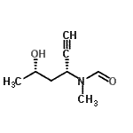 CAS 登录号：697752-32-2， N-[(3R,5S)-5-羟基-1-己炔-3-基]-N-甲基甲酰胺