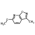 CAS#: 69790-40-5， 6-Methoxy-3-methyl[1,2]oxazolo[5,4-b]pyridine