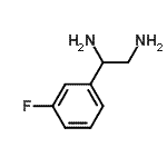 CAS#: 69810-81-7， 1-(3-Fluorophenyl)-1,2-ethanediamine