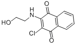 CAS#: 69844-34-4， 2-Chloro-3-[(2-Hydroxyethyl)Amino]-1,4-Naphthoquinone