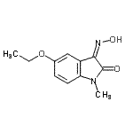 CAS#: 698977-26-3， (3Z)-5-Ethoxy-3-(hydroxyimino)-1-methyl-1,3-dihydro-2H-indol-2-one