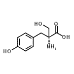 CAS#: 69980-45-6， alpha-(Hydroxymethyl)-L-tyrosine