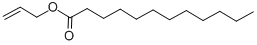 structure of CAS# 7003-75-0, Allyl Laurate;Allyl Dodecanoate;Dodecanoic Acid Allyl Ester;Lauric Acid Allyl Ester
