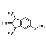 CAS#: 700341-69-1， 6-Methoxy-1,3-dimethyl-1,3-dihydro-2H-indol-2-imine