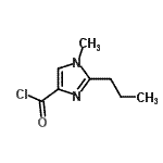 CAS#: 700345-96-6， 1-Methyl-2-propyl-1H-imidazole-4-carbonyl chloride