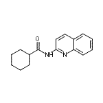 CAS#: 700347-12-2， N-(2-Quinolinyl)cyclohexanecarboxamide