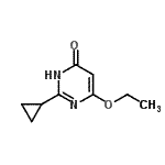 CAS#: 70058-43-4， 2-Cyclopropyl-6-ethoxy-4(1H)-pyrimidinone