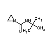CAS#: 70059-51-7， N-(2-Methyl-2-propanyl)-1-aziridinecarboxamide