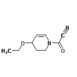 CAS#: 700803-81-2， (4-Ethoxy-3,4-dihydro-1(2H)-pyridinyl)(oxo)acetonitrile