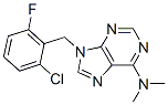 CAS#: 70091-23-5， 9-(2-Chloro-6-Fluorobenzyl)-6-Dimethylaminopurine