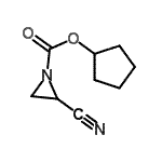 CAS#: 70093-75-3， Cyclopentyl 2-cyano-1-aziridinecarboxylate