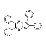 CAS#: 70111-81-8， 2,3,6,7-Tetraphenylimidazo[1,2-b][1,2,4]triazine