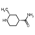 CAS#: 701196-90-9， (2R,4R)-2-Methyl-4-piperidinecarboxamide