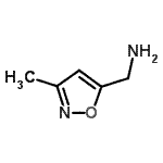 CAS#: 70183-89-0， 1-(3-Methyl-1,2-oxazol-5-yl)methanamine