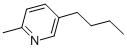 structure of CAS# 702-16-9, 5-Butyl-2-Methyl-Pyridine;5-Butyl-2-Methyl-Pyridine;2-Methyl-5-Butylpyridine