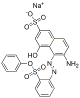 CAS#: 70209-95-9， Sodium 6-Amino-4-Hydroxy-5-[[2-(Phenoxysulphonyl)Phenyl]Azo]Naphthalene-2-Sulphonate