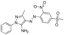 CAS#: 70210-09-2， 3-Methyl-4-[[4-(Methylsulphonyl)-2-Nitrophenyl]Azo]-1-Phenyl-1H-Pyrazol-5-Amine