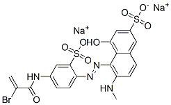 CAS#: 70210-39-8， Disodium 5-[[4-[(2-Bromo-1-Oxoallyl)Amino]-2-Sulphonatophenyl]Azo]-4-Hydroxy-6-(Methylamino)Naphthalene-2-Sulphonate