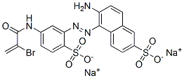CAS#: 70210-41-2， Disodium 6-Amino-5-[[5-[(2-Bromo-1-Oxoallyl)Amino]-2-Sulphonatophenyl]Azo]Naphthalene-2-Sulphonate