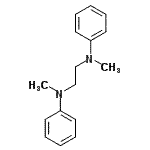 CAS#: 7025-95-8， N,N'-Dimethyl-N,N'-diphenyl-1,2-ethanediamine