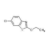 CAS#: 70292-67-0， 6-Chloro-2-ethoxy-1,3-benzothiazole