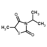 CAS#: 70400-92-9， 3-Isopropyl-5-methyl-1,3-thiazolidine-2,4-dione