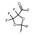 CAS 登录号：70411-10-8， 2,2,4,5,5-五氟-1,3-二氧戊环-4-羰基氟化物