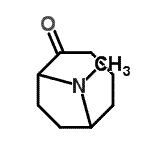 CAS#: 70423-78-8， 9-Methyl-9-azabicyclo[4.2.1]nonan-2-one